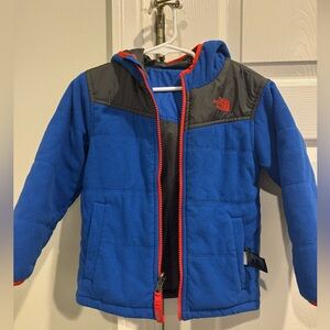 Boys reversible North Face jacket, size 4T